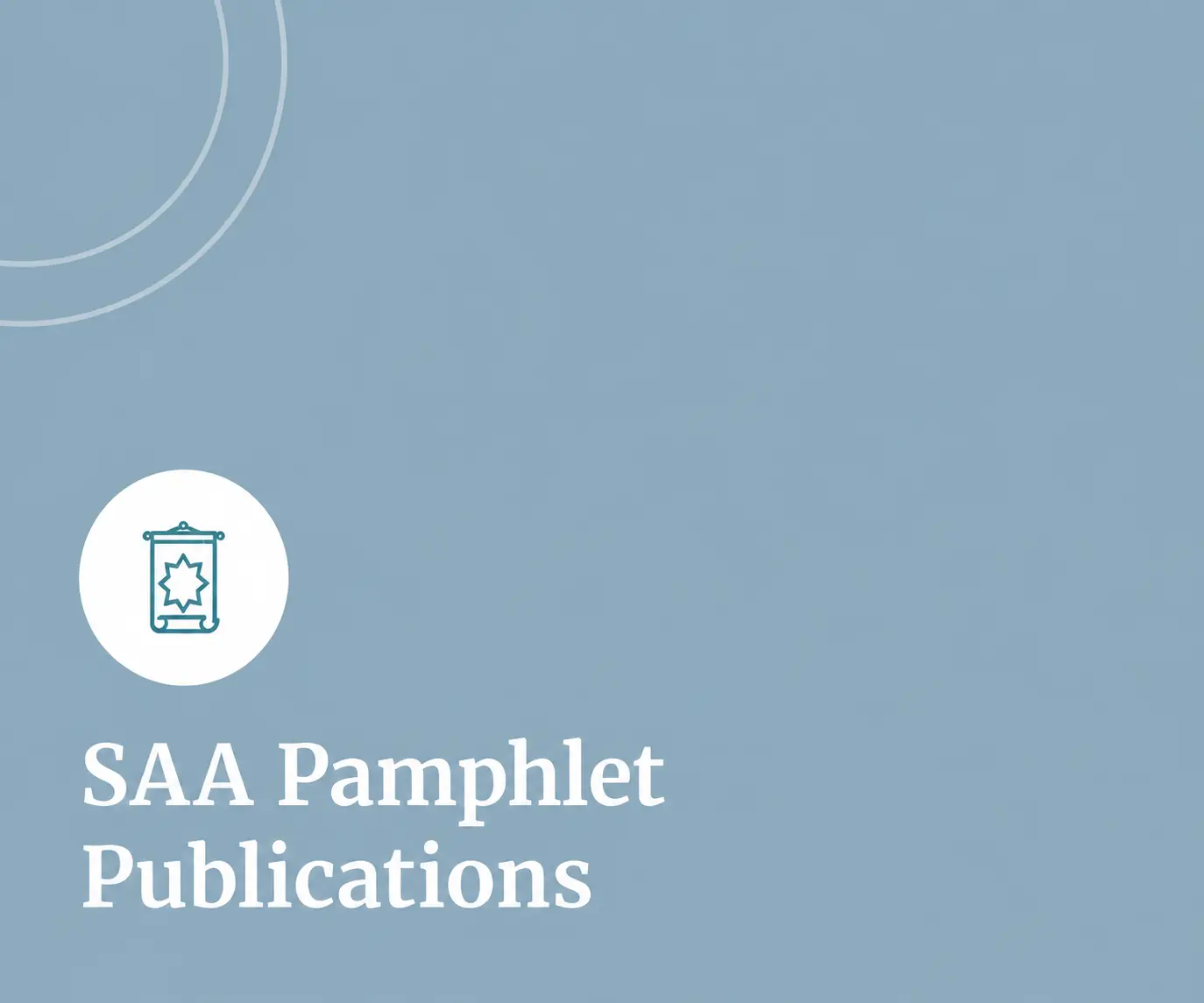 saa-pamphlets-publications